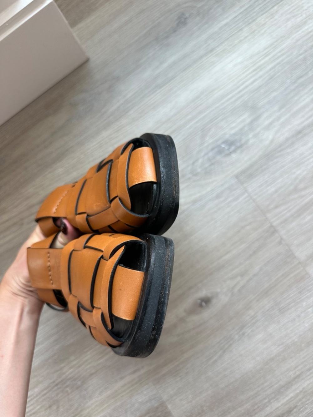 The Row Gaia 2 fisherman sandals brown and black IT 37.5 - Picture 6 of 11